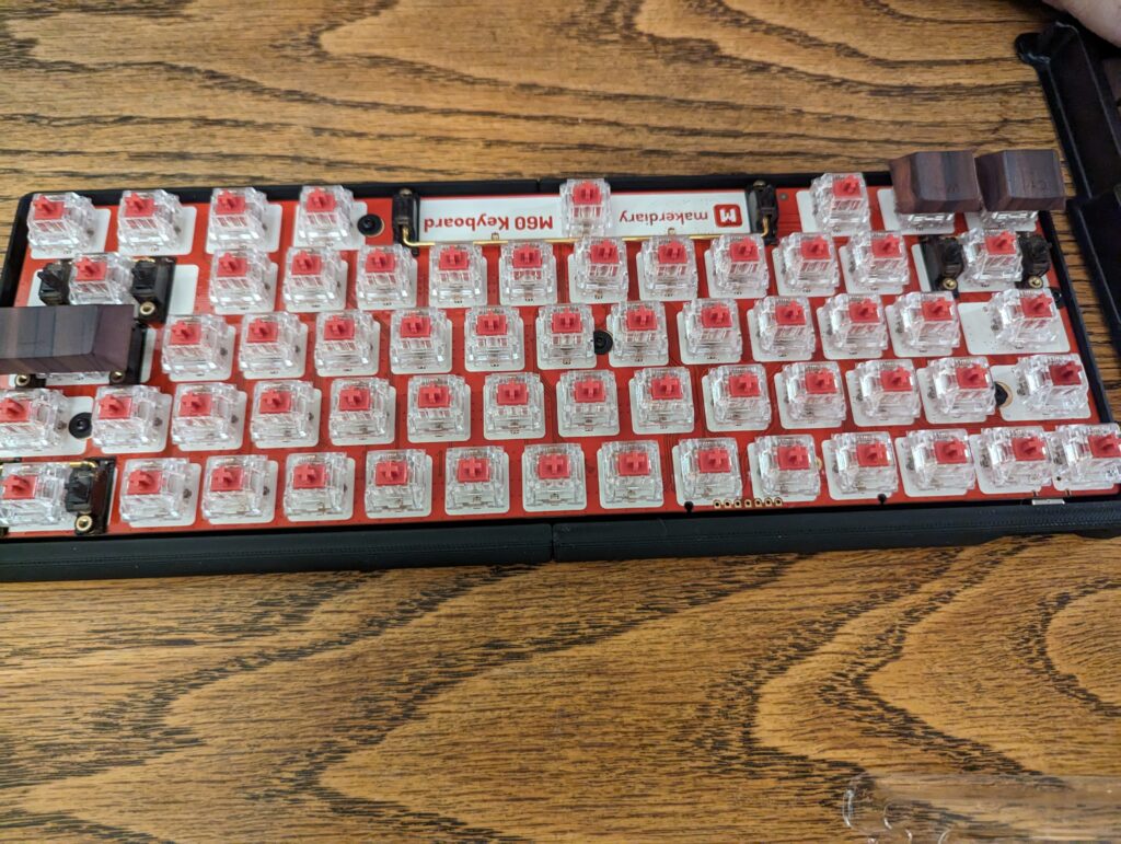 Switches in sockets, first case