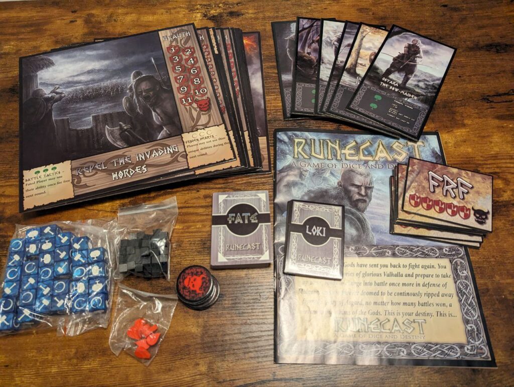 RuneCast inside the box