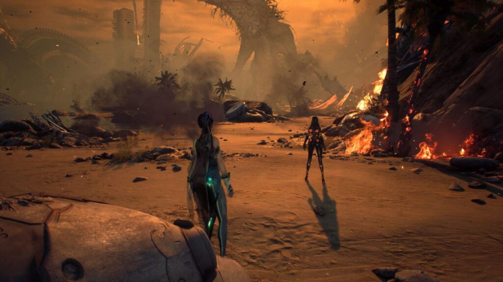 start of stellar blade demo