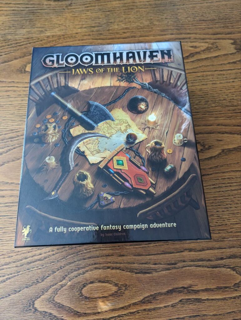 Gloomhaven jaws of the lion box