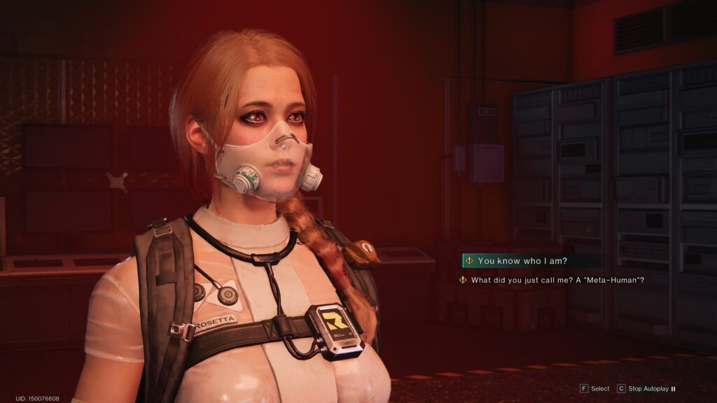 start of the game tutorial