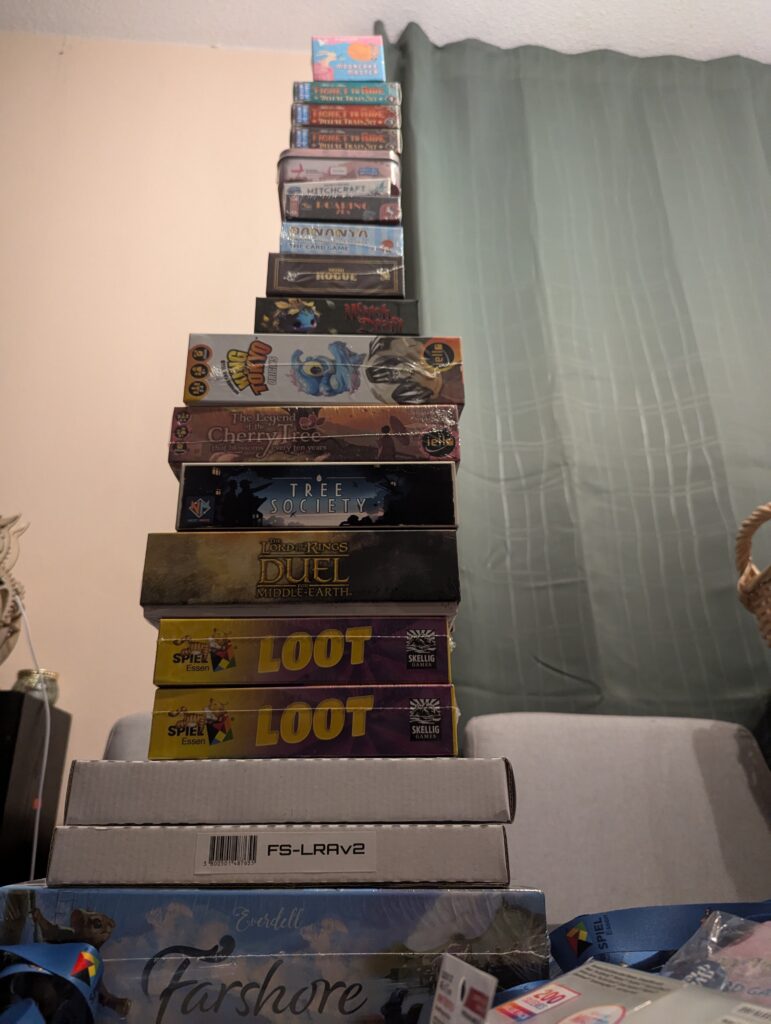 LOOT, of both of us combined